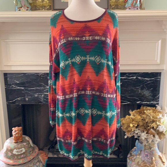 Ralph Lauren Denim & Supply native print sweater - Picture 2 of 6